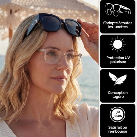 Sur-lunettes polarisées
